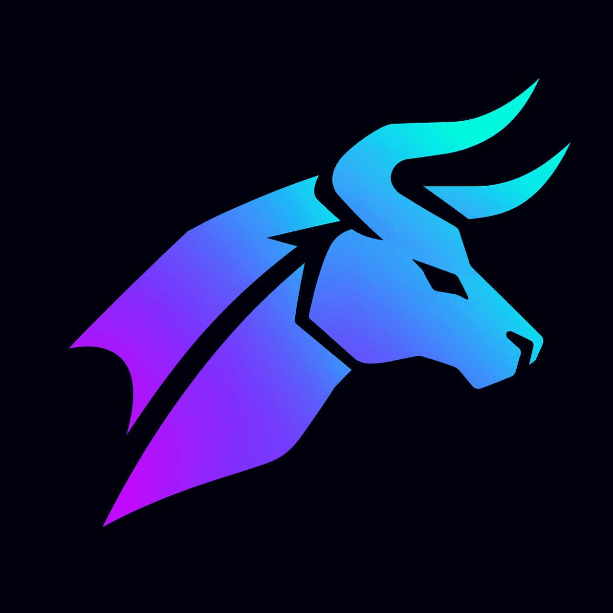 BULLRUN Cyber Bull Astronaut Emblem